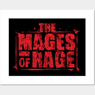 Mages of Rage Official Tour T-shirt! Posters and Art